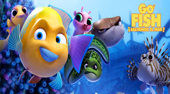 Go Fish! Salvemos el mar la nueva aventura submarina distribuida por Méliès Producciones