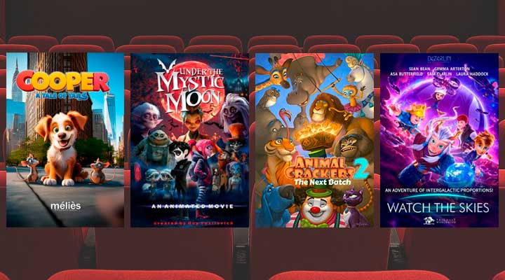 Melies Producciones presenta en Cannes 2025 sus cuatro producciones más recientes: Cooper, Animal Crackers 2, Under The Mystic Moon y Watch the Skies